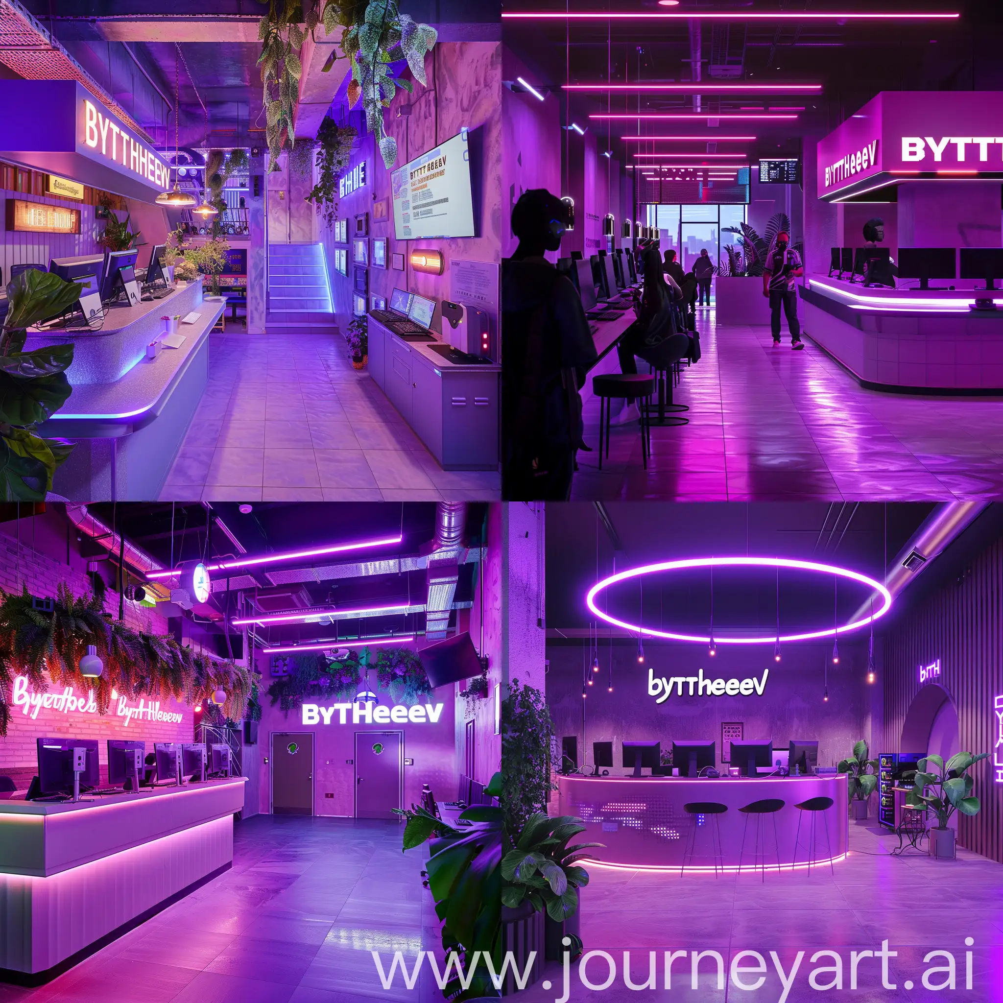 ByteHeaven-Computer-Gaming-Club-Lobby-Reception-in-Shades-of-Purple