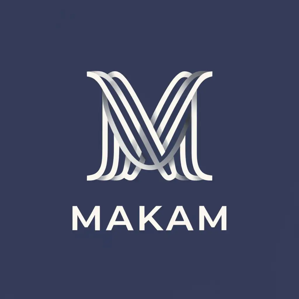 a logo design,with the text "MAKAM", main symbol:text
,Moderate,clear background