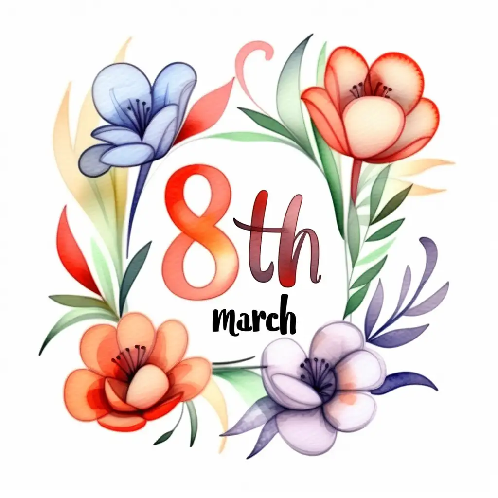 International-Womens-Day-Inscription-in-Watercolors-on-Transparent-Background