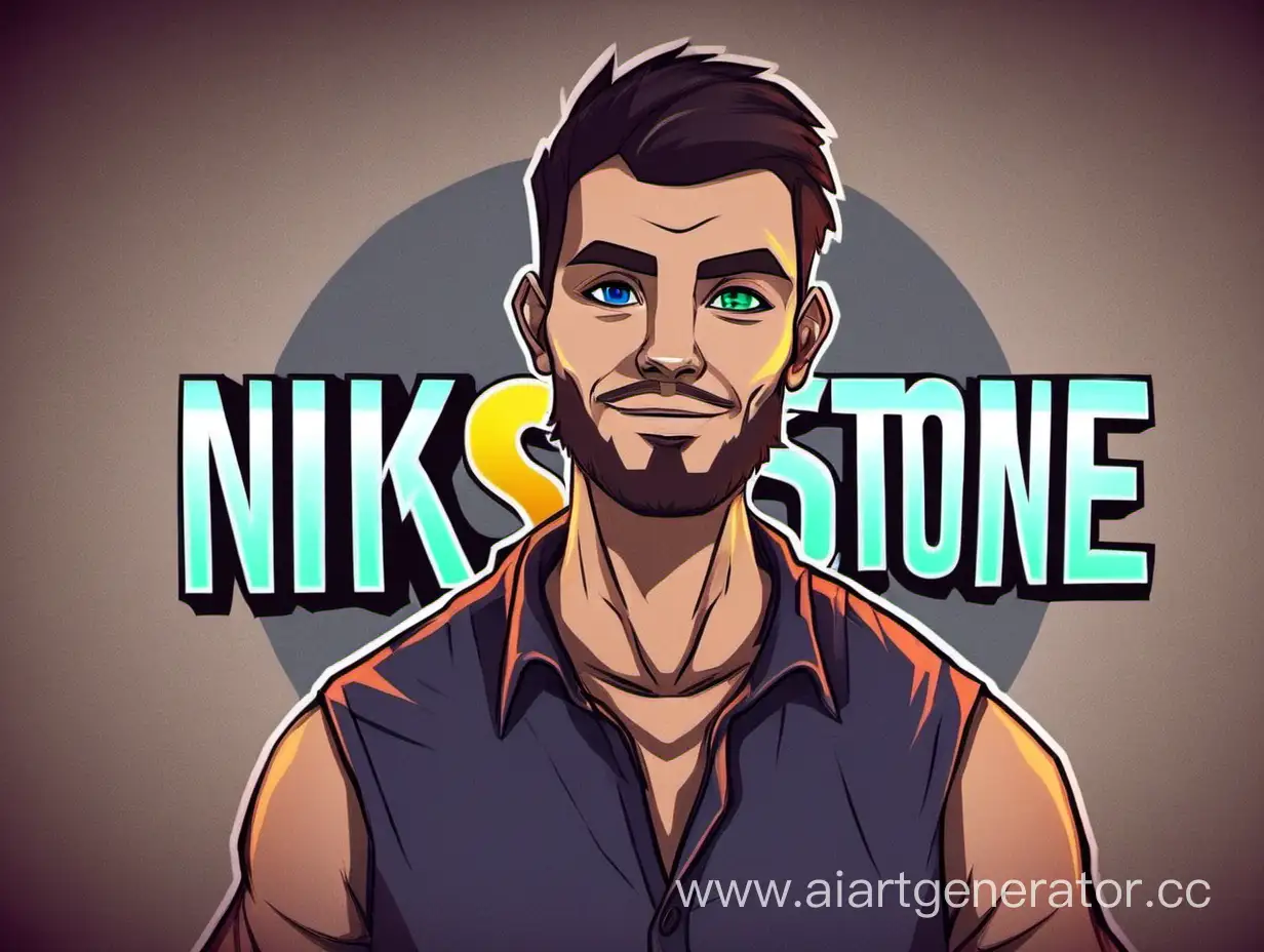 Аватарка для ютуб канала с названием Nik
Камень
