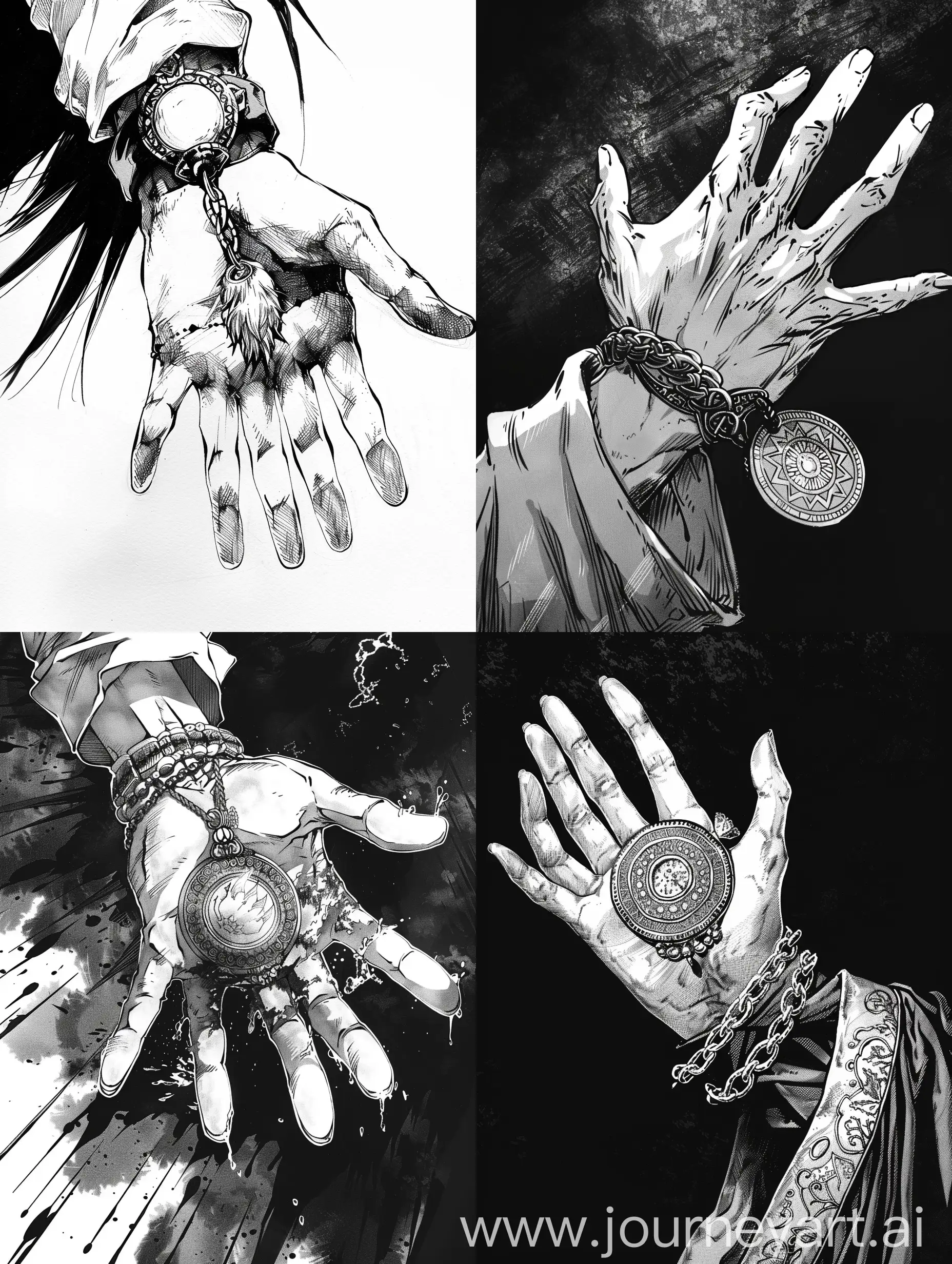 MangaStyle-Hand-Holding-Amulet