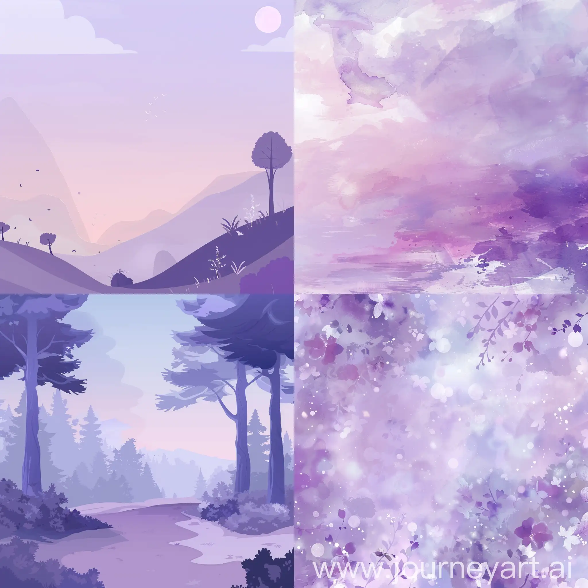 Tranquil-Pastel-Purple-Game-Background
