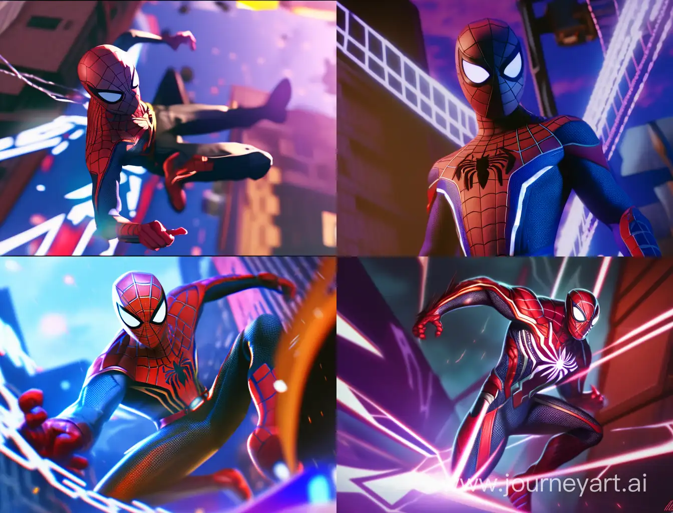 SpiderMan-Swinging-Through-Neon-Cityscape-in-Stunning-4K-Resolution