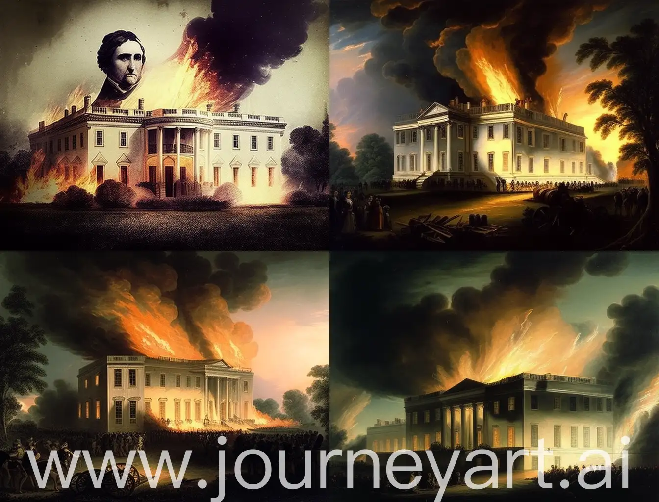 British-Army-Burning-White-House-During-the-War-of-1812