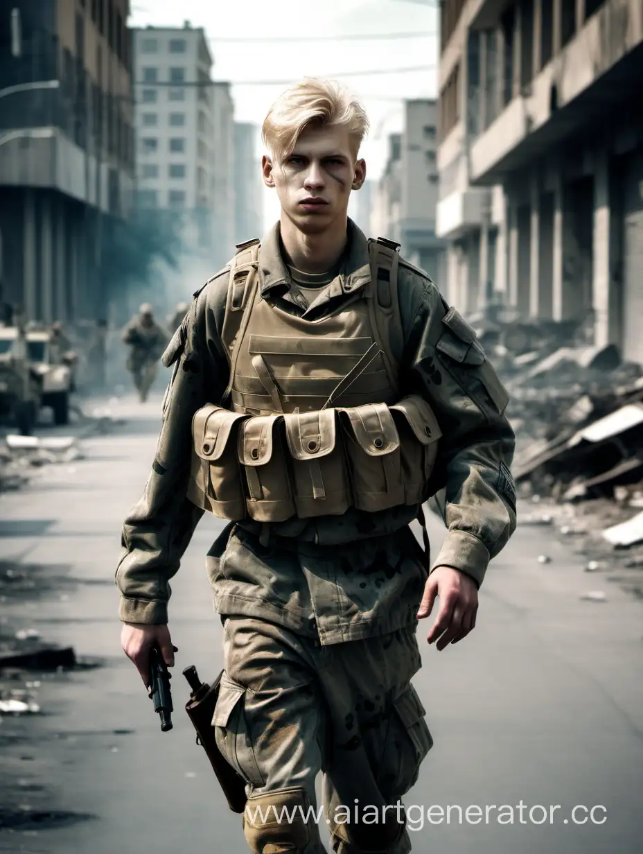 National-Guard-Soldier-Walking-through-PostApocalyptic-City
