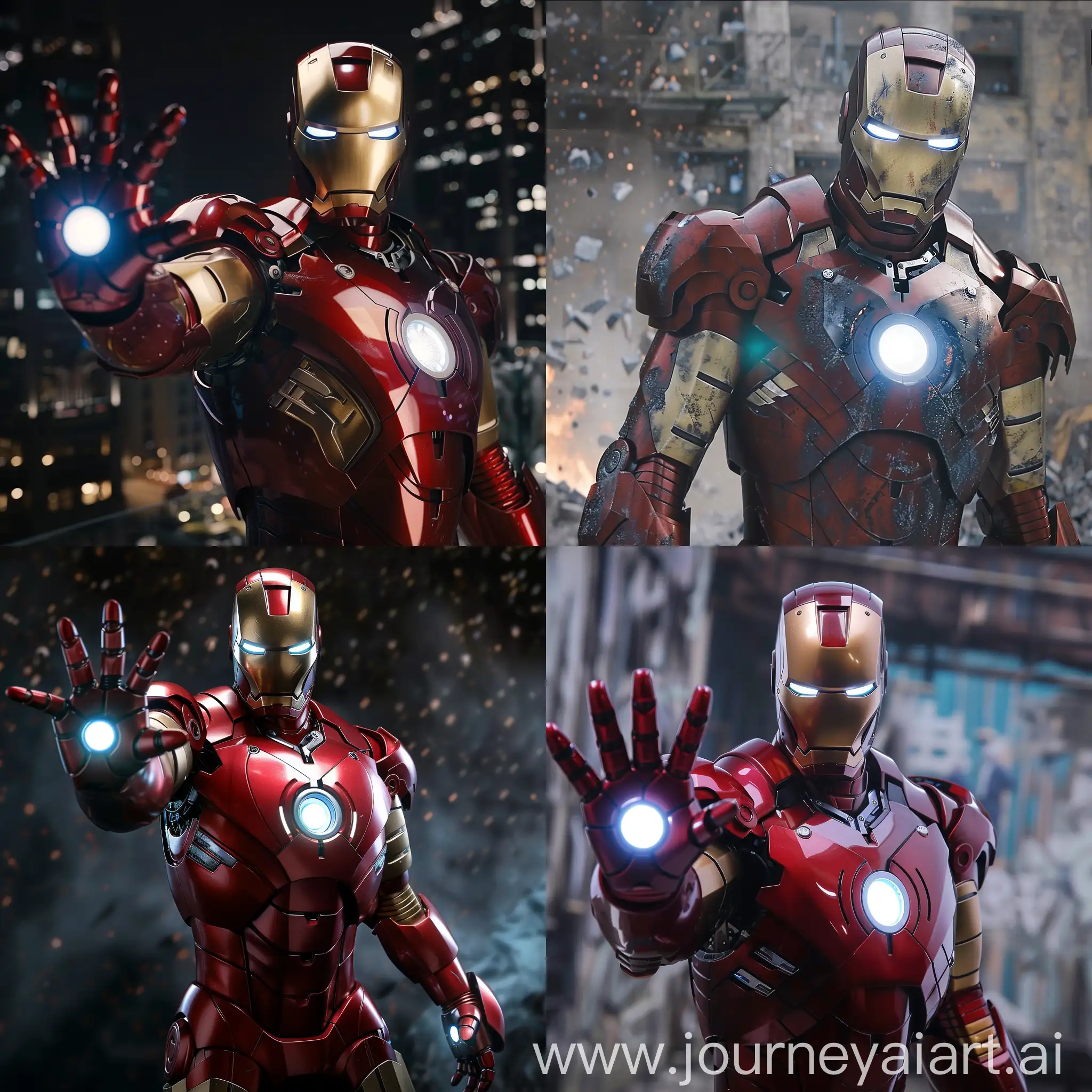 Iron-Man-Suit-Prototype-Version-6-in-Futuristic-Laboratory-Setting