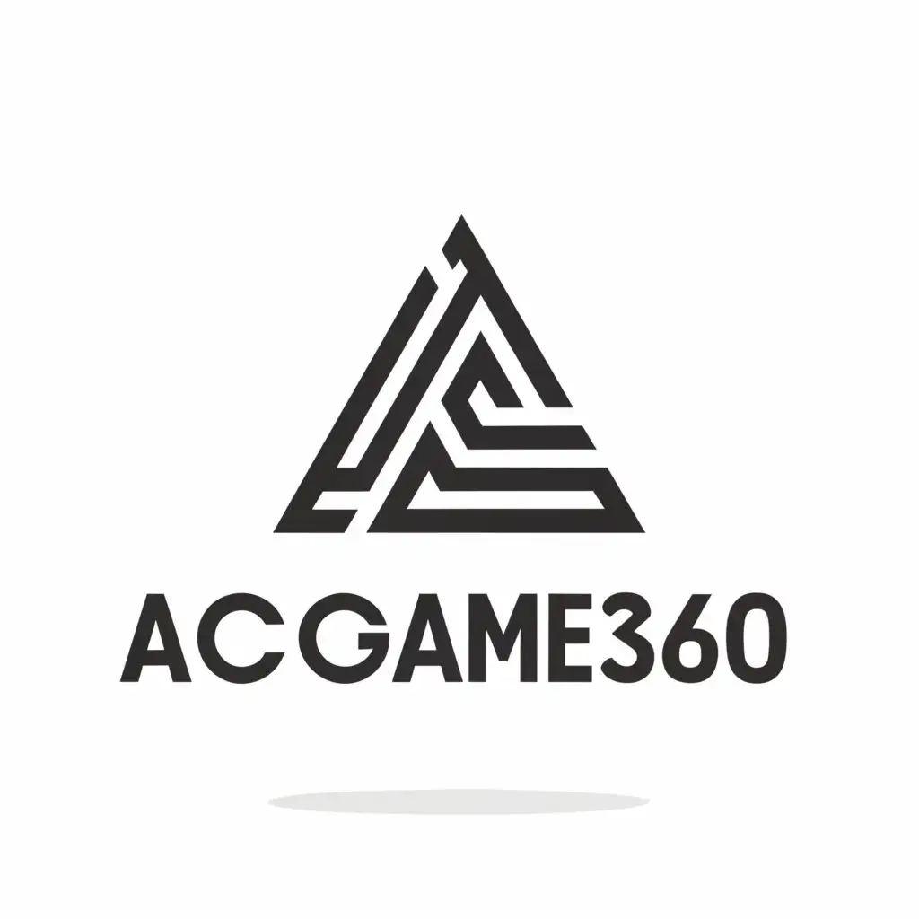 a logo design,with the text "accgame360", main symbol:accgame360,Moderate,clear background