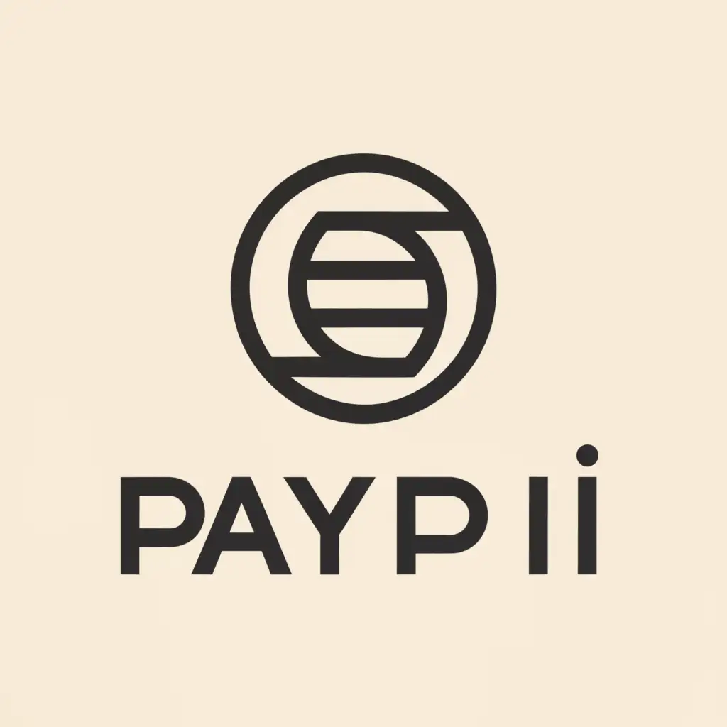 a logo design,with the text "PayPi", main symbol:PAyPi,Moderate,be used in Internet industry,clear background