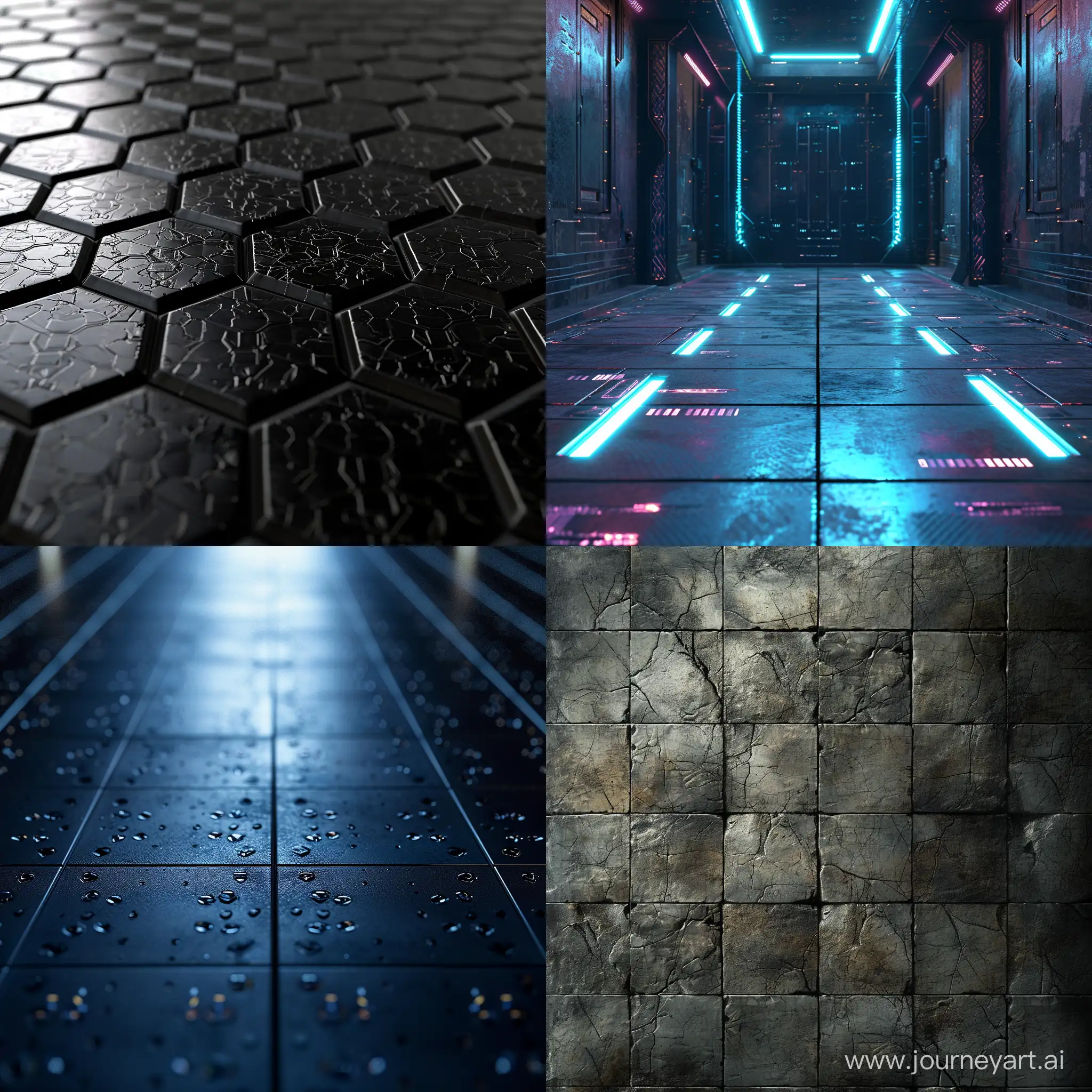 Futuristic-Cyber-Floor-Texture-with-Vibrant-Visuals