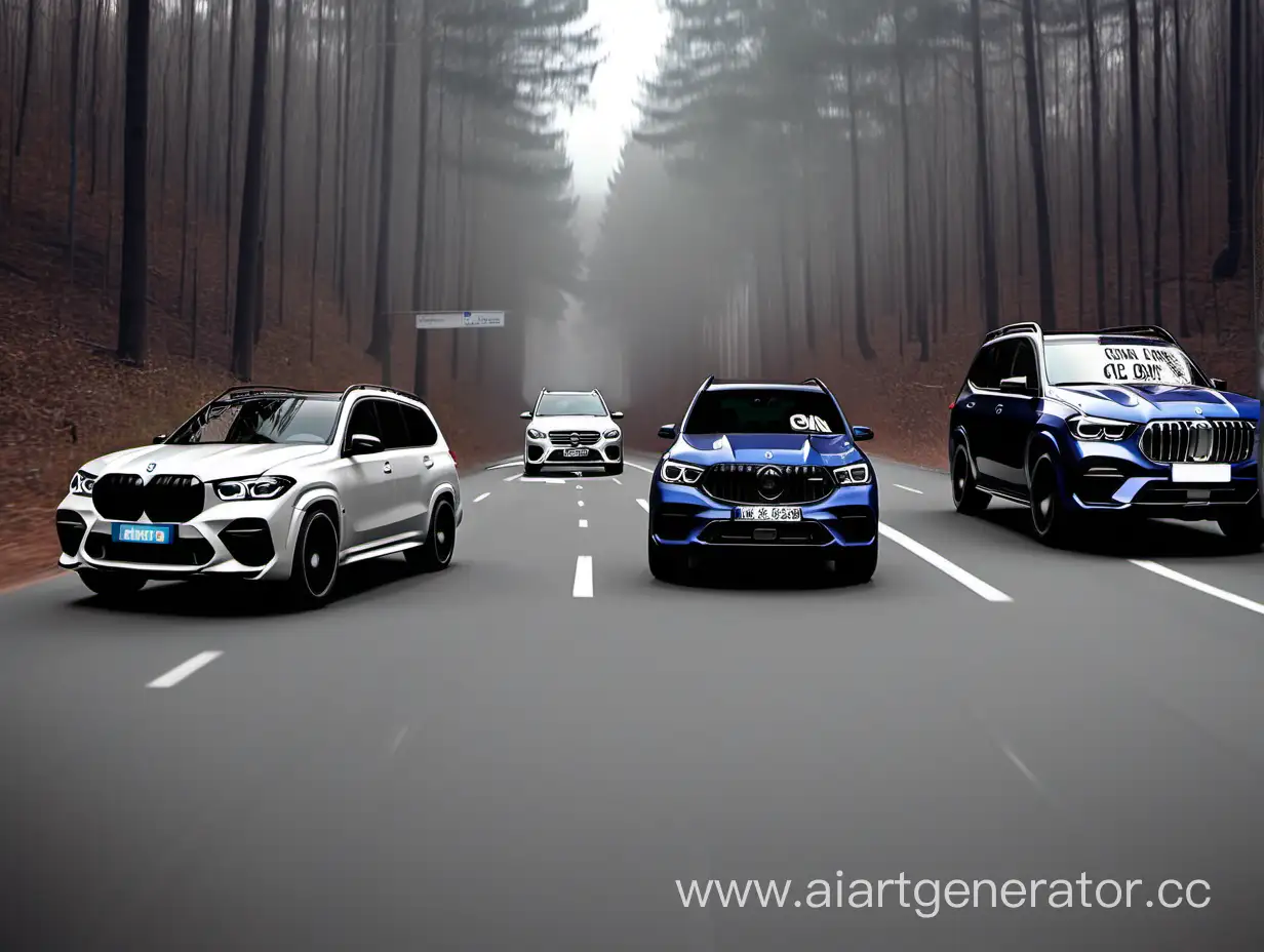 Luxury-Cars-Racing-with-Streetchip-Plates-in-Dynamic-Forest-Scene