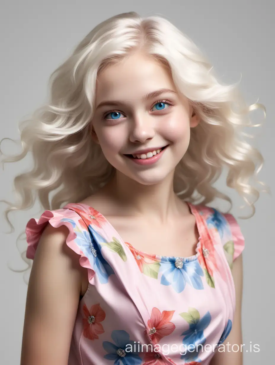 Joyful-10YearOld-Girl-in-Vibrant-Floral-Dress-8K-UHD-Full-Body-Image