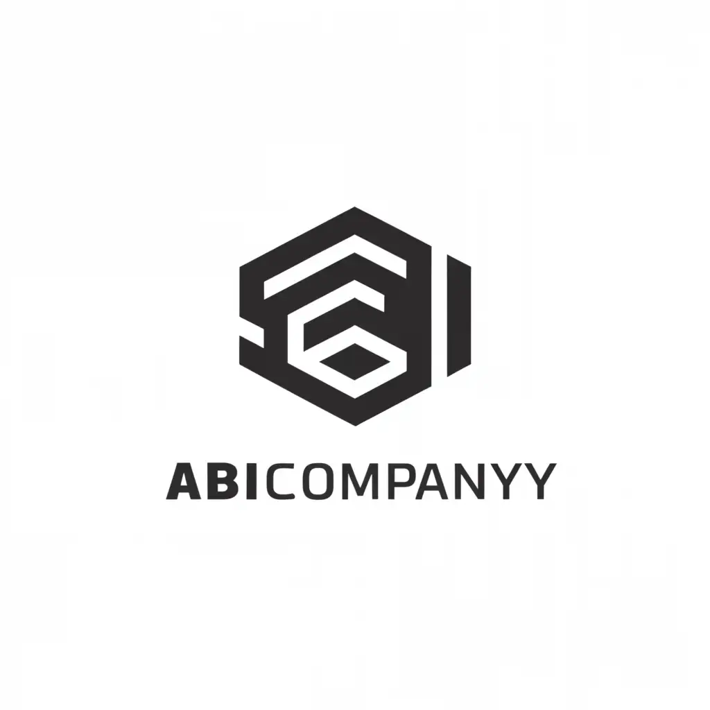 a logo design,with the text "ABI company", main symbol:company,complex,clear background