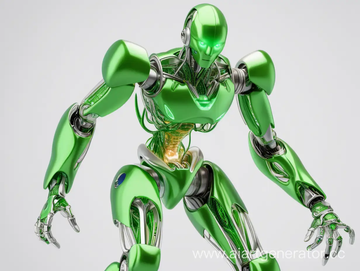 Green humanoid power that embodies the ability to repeat physical objects