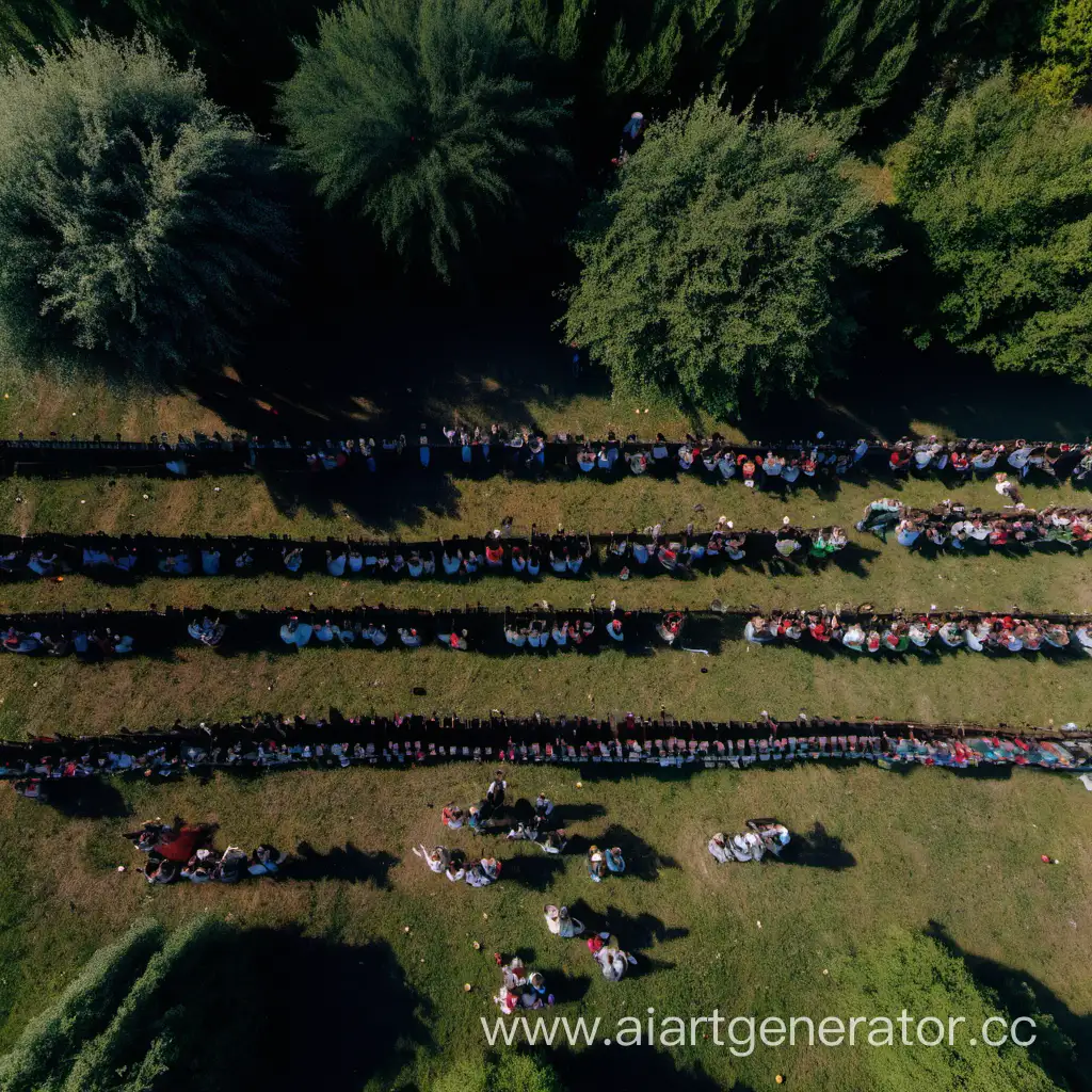 Aerial-View-of-Youth-Festival-Amidst-Apple-Orchards