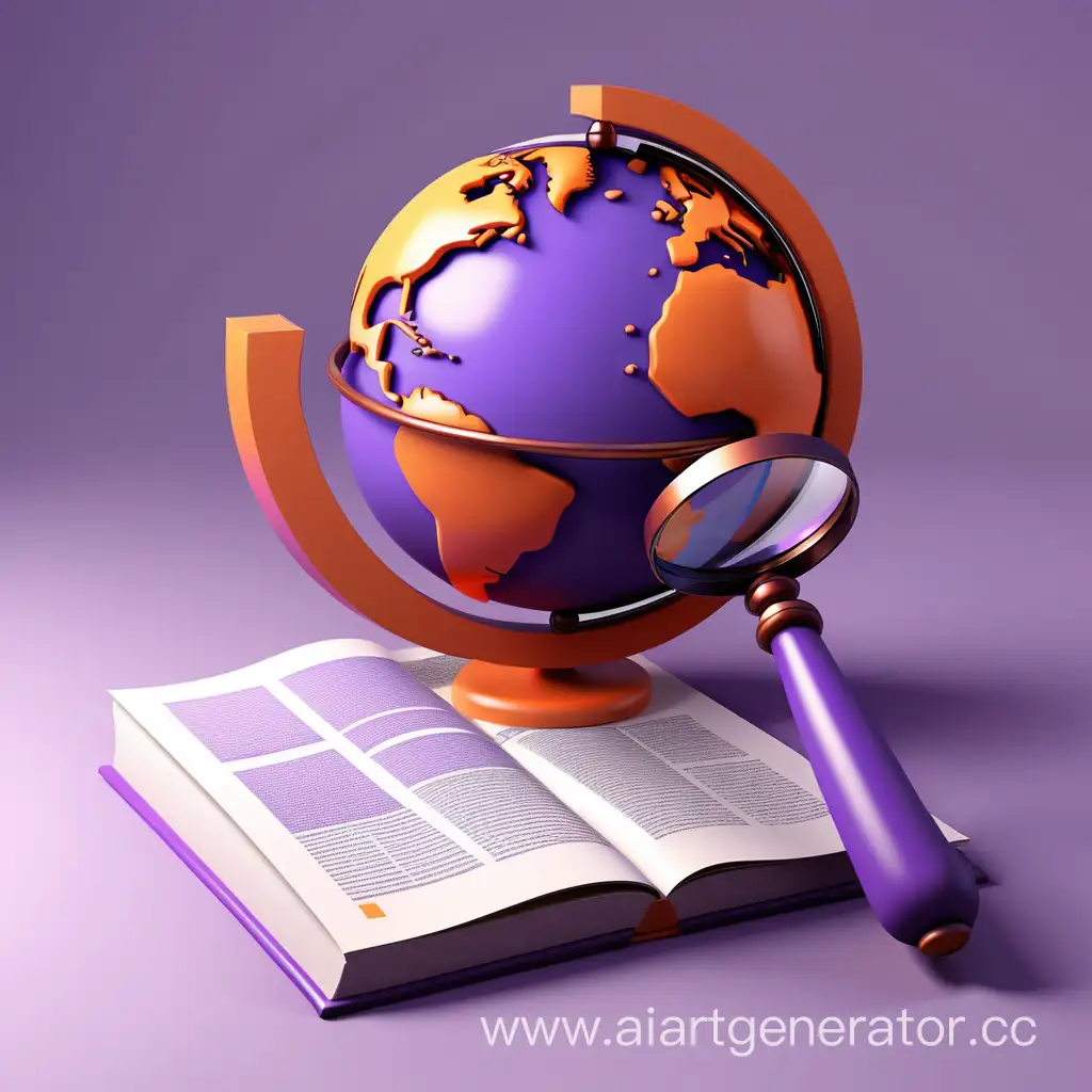 Vibrant-PurpleOrange-3D-Educational-Project-Logo