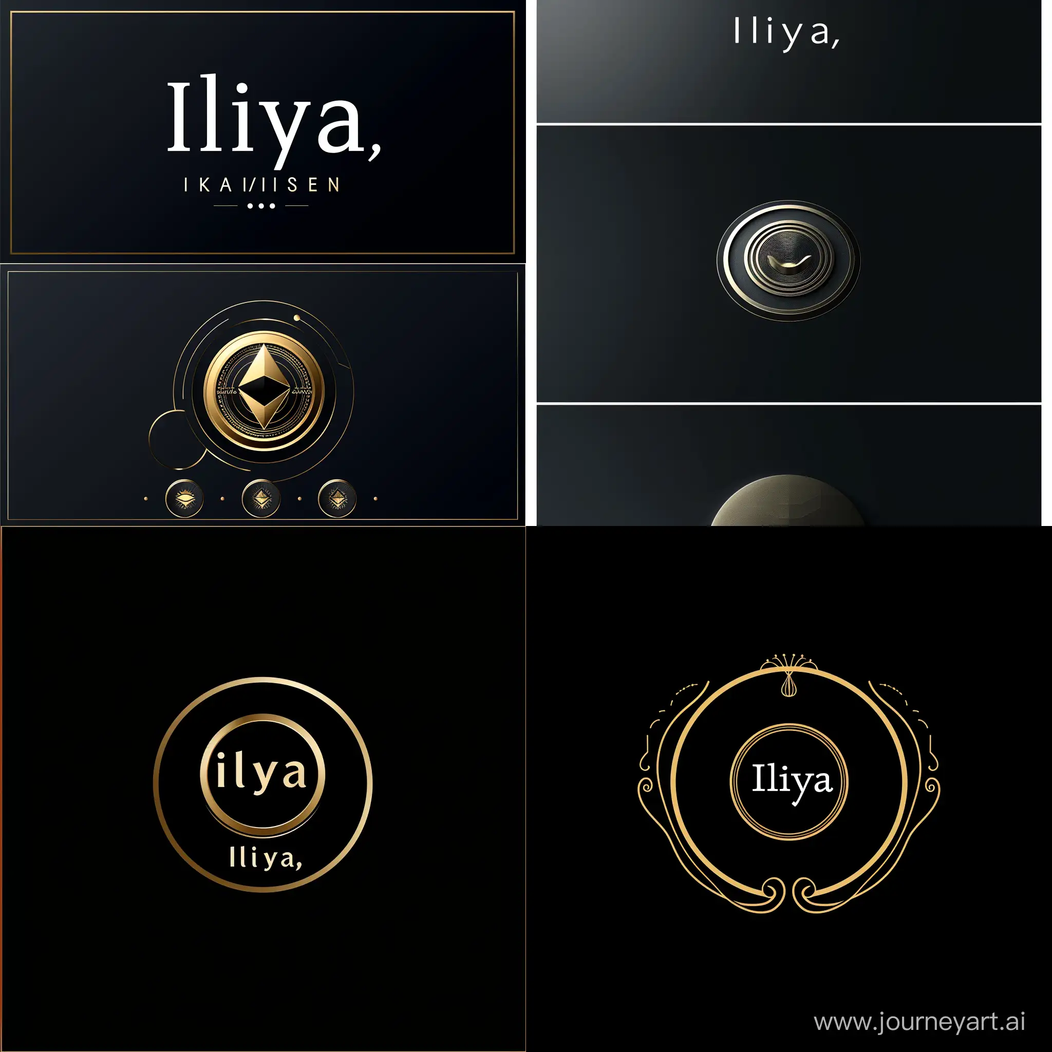Design a sleek and modern logo for “Iliya,” a finance business, incorporating a coin. The logo should convey professionalism and trust, while also embodying a sense of financial growth and stability. Feel free to explore different concepts and elements to create a memorable and impactful design.
