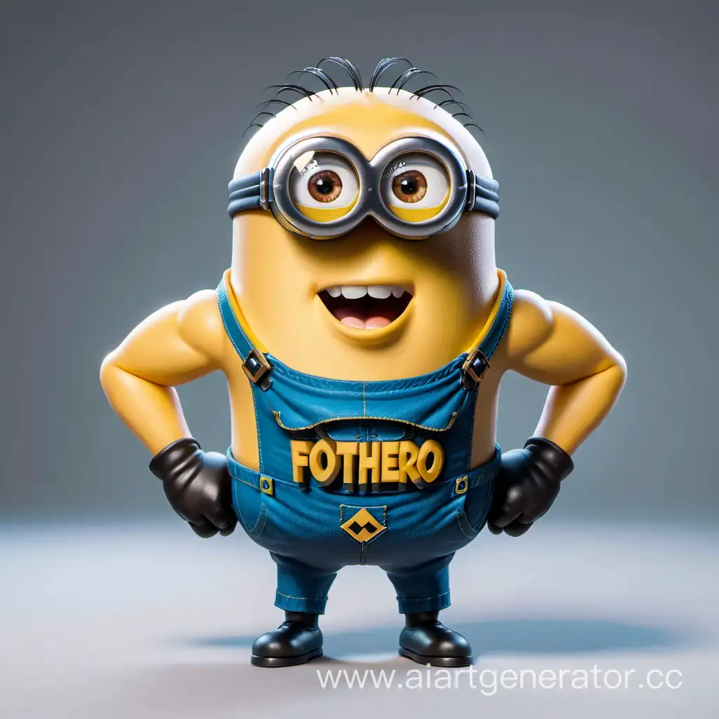 Strong-Minion-Character-with-Flothero-Emblem