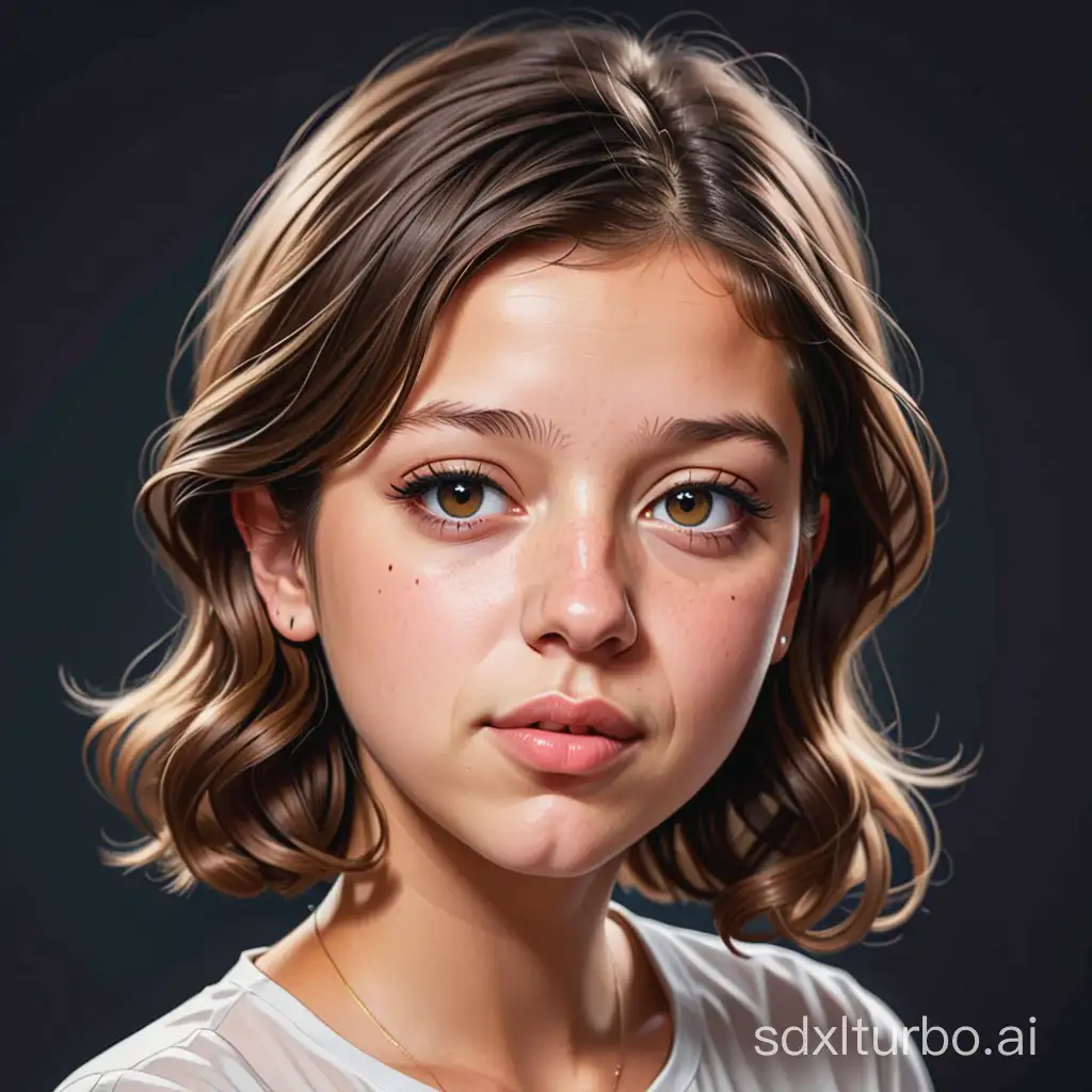 Whimsical-Caricature-Portrait-of-Adle-Exarchopoulos