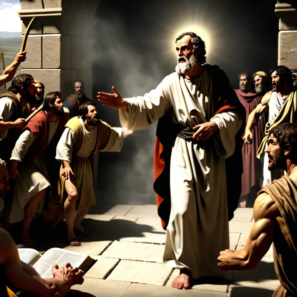 Elisha in the Bible Ancient Prophet Conveying Divine Message