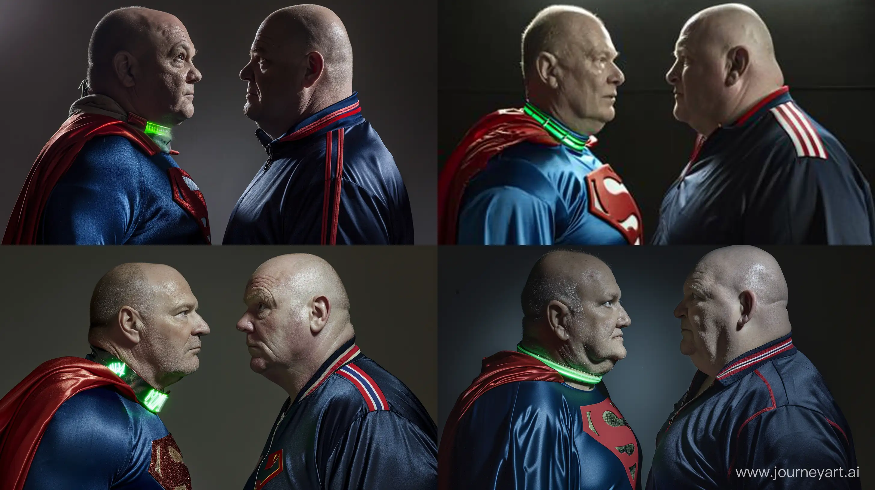 Chubby-Men-Faceoff-Superman-vs-Silky-Tracksuit