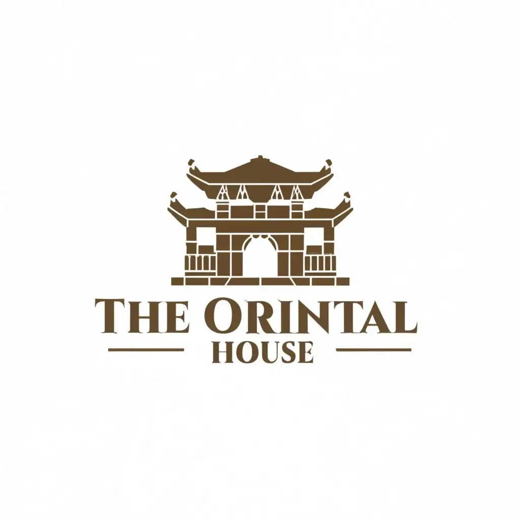 logo, the Oriental House, with the text "the Oriental House", typography