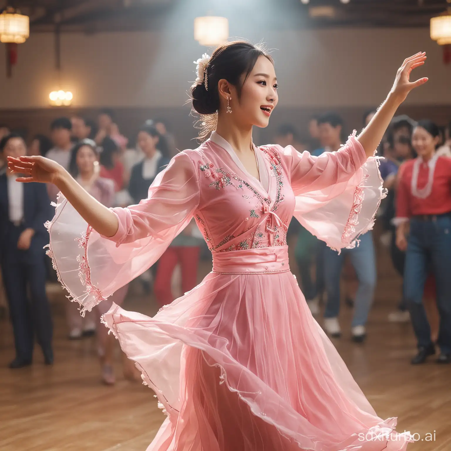 Chinese-Beauty-Dancing-Graceful-Square-Dance
