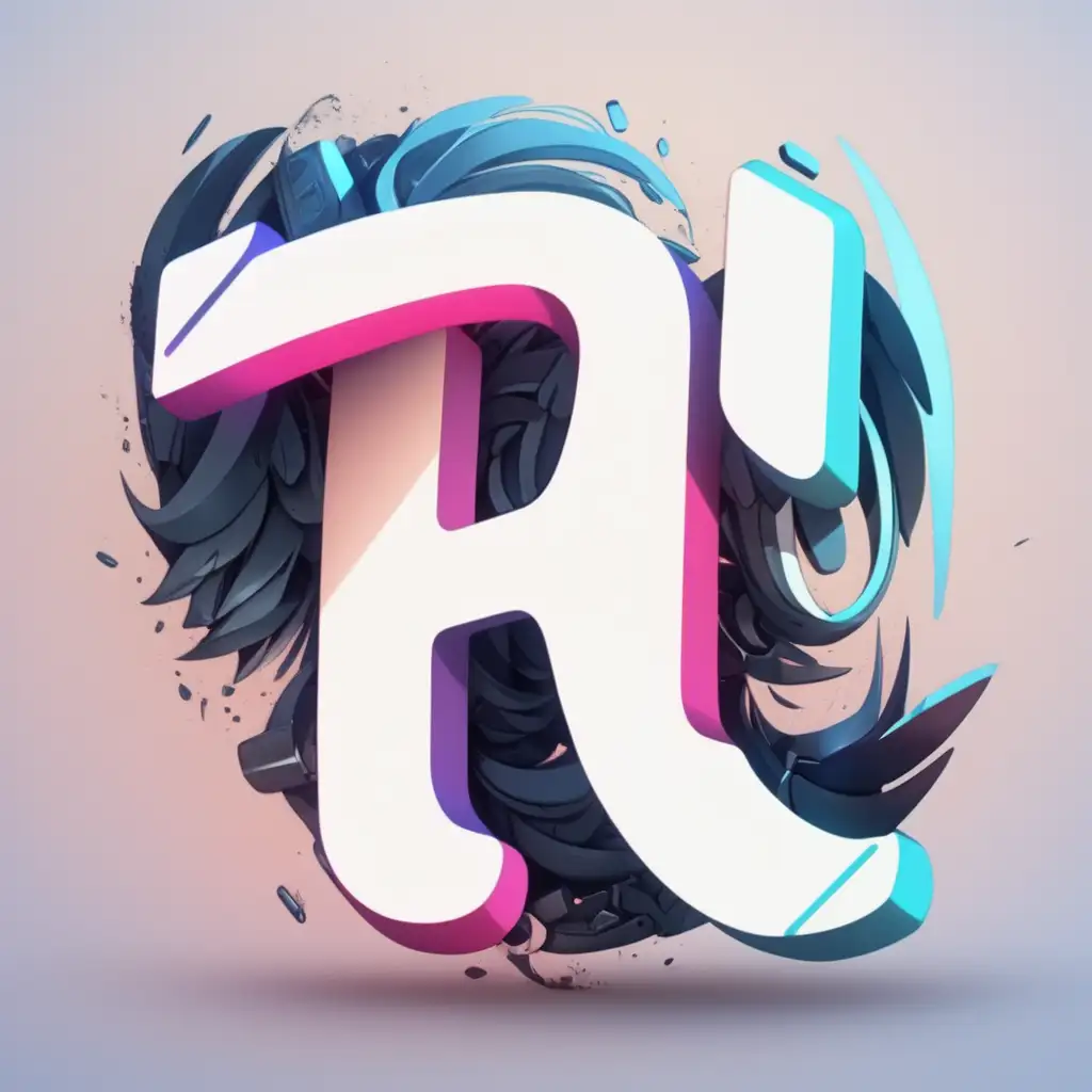 AnimeInspired Logo Design Captivating TR Letters in Anime Style