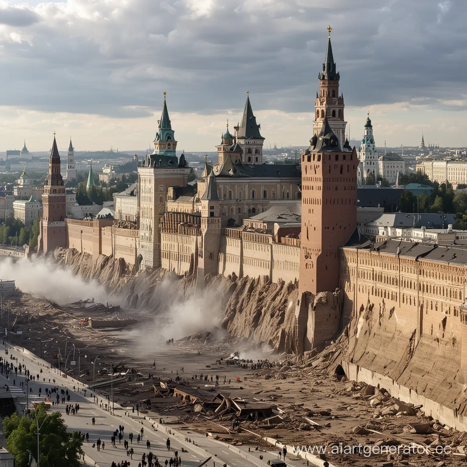 Colossal earthquake in the Kremlin