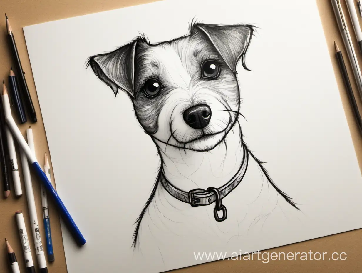 Jack-Russell-Terrier-Working-Dog-Illustration