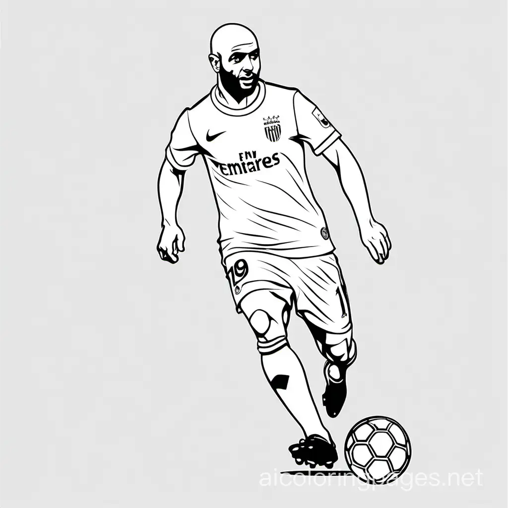 Javier Mascherano, football, Coloring Page, black and white, line art, white background, Simplicity, Ample White Space. The background of the coloring page is plain white to make it easy for young children to color within the lines. The outlines of all the subjects are easy to distinguish, making it simple for kids to color without too much difficulty, Coloring Page, black and white, line art, white background, Simplicity, Ample White Space. The background of the coloring page is plain white to make it easy for young children to color within the lines. The outlines of all the subjects are easy to distinguish, making it simple for kids to color without too much difficulty