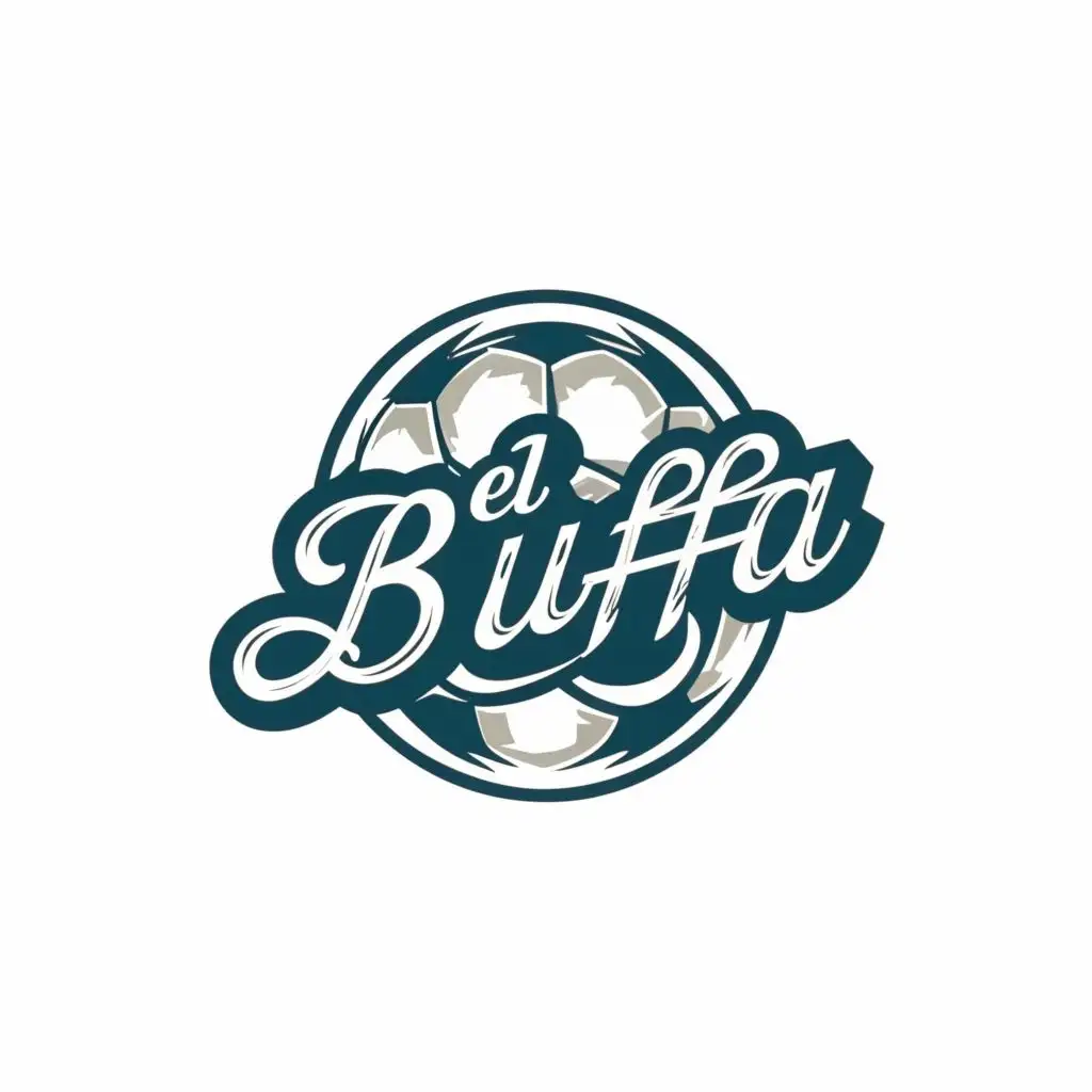 LOGO-Design-For-ElBuffa-Dynamic-Soccer-Ball-with-Bold-Typography-for-Sports-Fitness-Industry