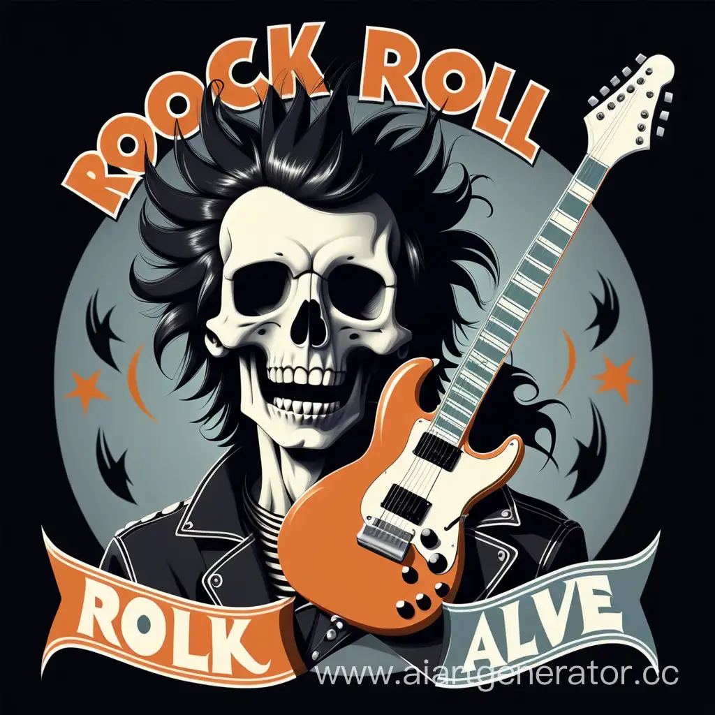 Vibrant-Rock-and-Roll-Scene-Energetic-Musicians-Performing-Live-Concert