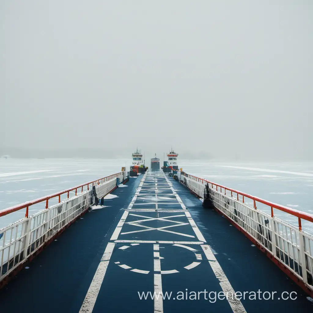 Snowy-Winter-Ferry-Crossing-Amidst-Icy-Waters