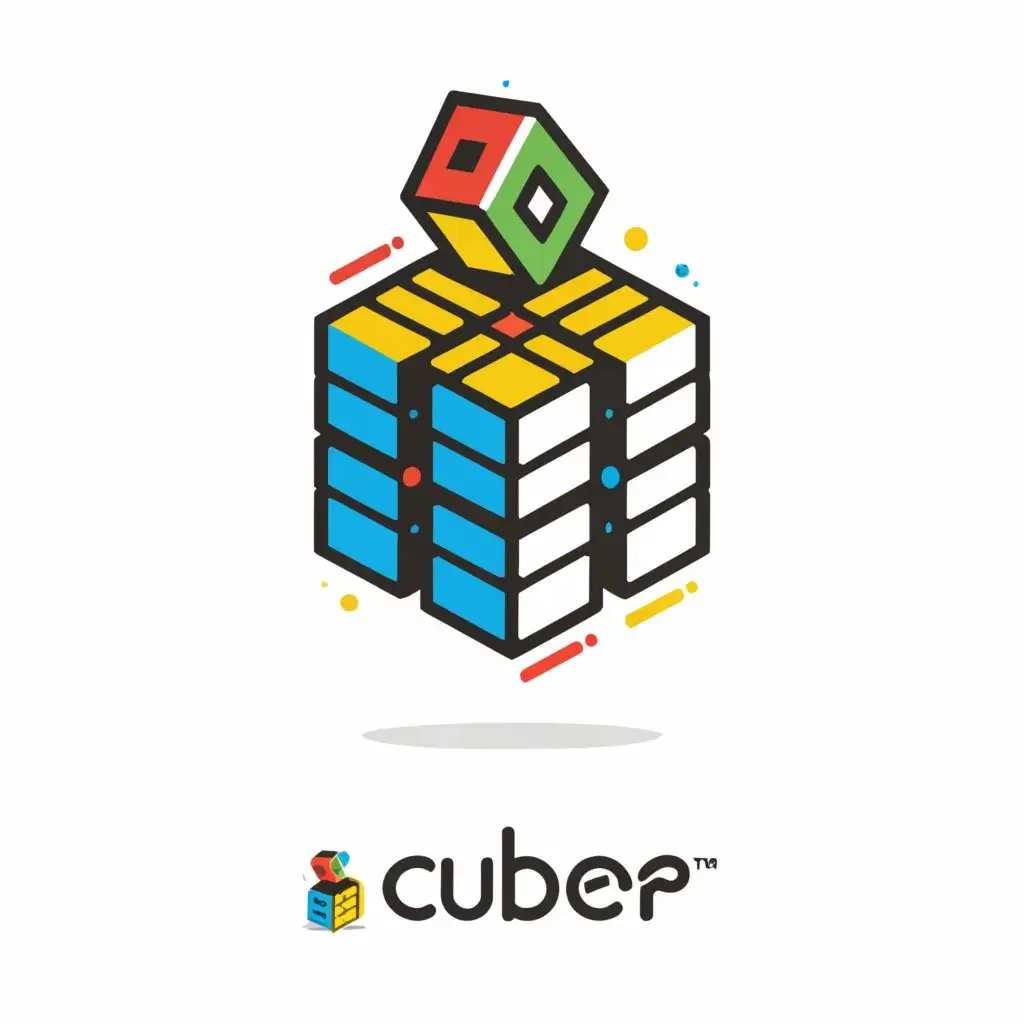 LOGO Design For I Cuber Playful Rubiks Cube Theme for Entertainment ...