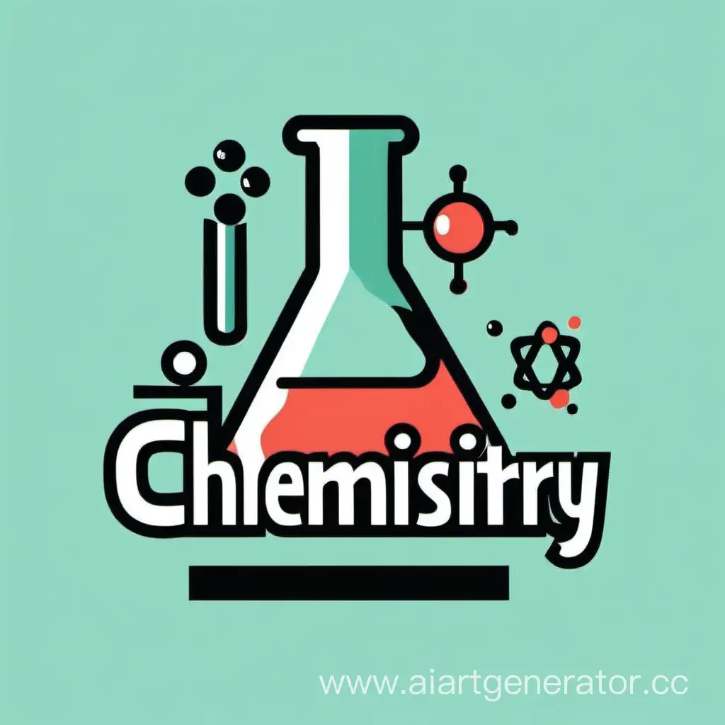 Vibrant-Chemistry-Tutor-Logo-with-Unique-Molecule-Design
