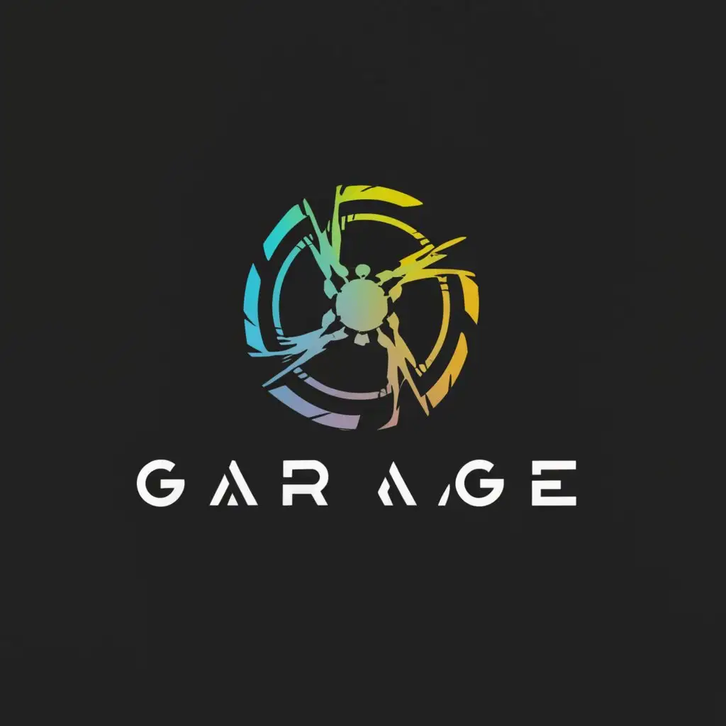 a logo design,with the text "garage", main symbol:Automotive, modern, futuristic, unique,Moderate,be used in Automotive industry,clear background