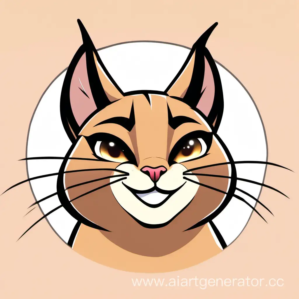 Chubby-Caracal-Smiling-Funny-Russian-Cat-Avatar-for-Twitch-Memes