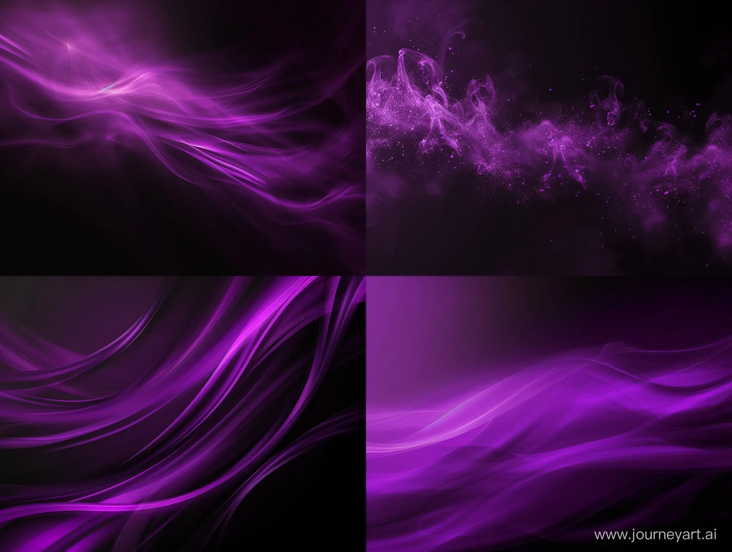 Ethereal-Violet-and-Black-Background-with-Radiant-Light