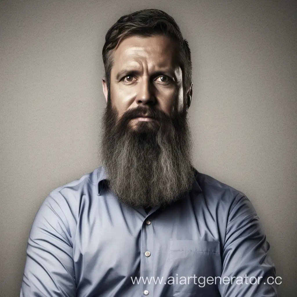 39 летний мужчина с бородой работующий в правительстве