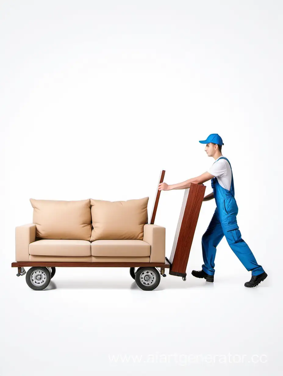 Professional-Mover-Transporting-Furniture-Against-Clean-White-Background