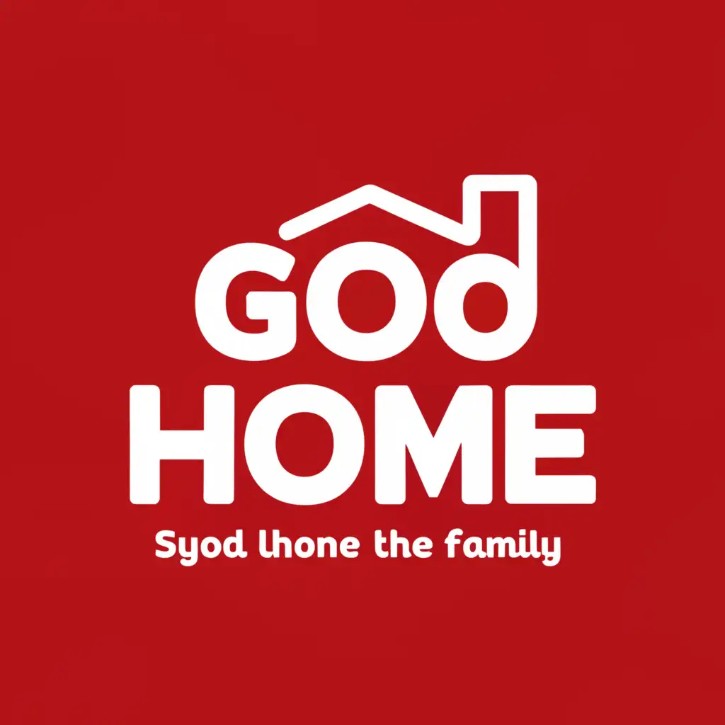 LOGO-Design-for-GO-HOME-Home-Family-Industry-with-Crazy-and-Free-Elements