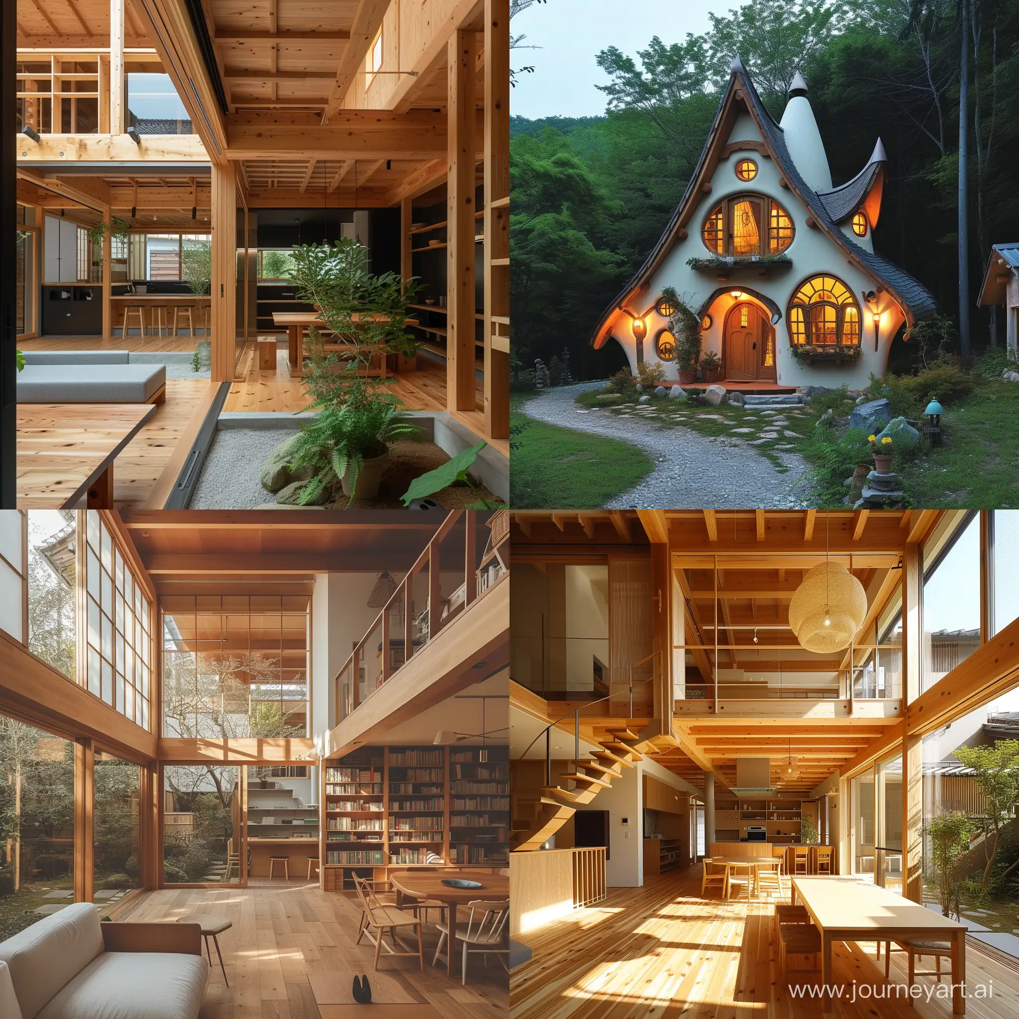 Miyazaki-inspired house