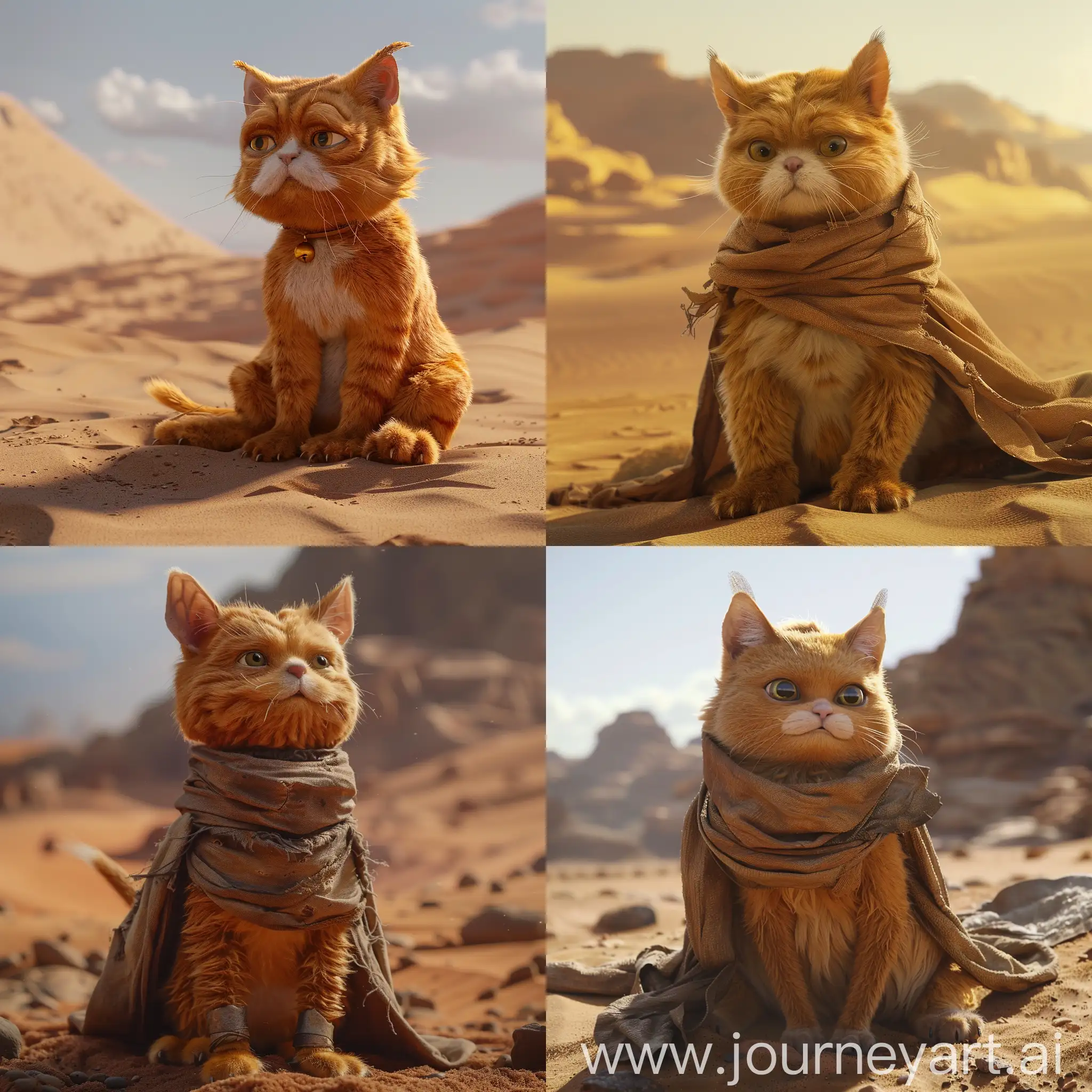Garfield-Inspired-by-Dune-Movie-Galactic-Feline-Adventure