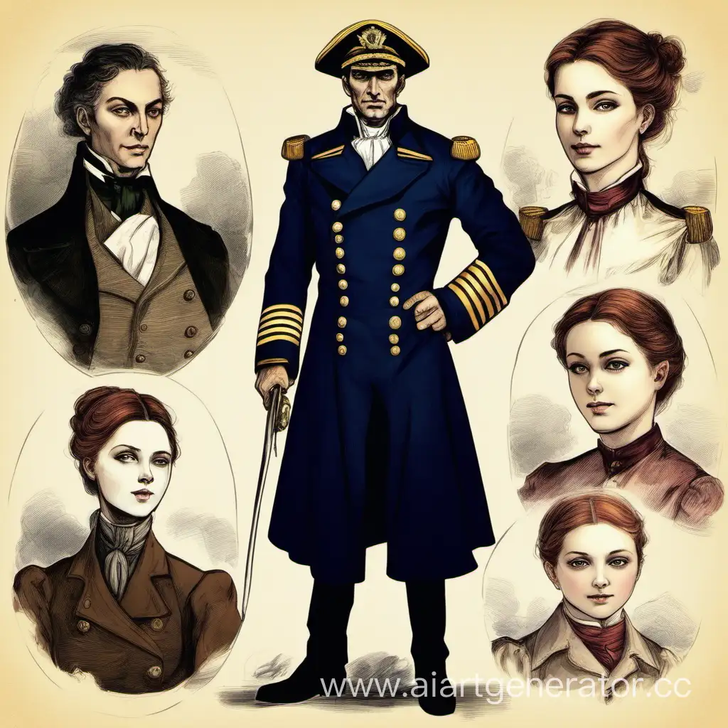 Historical-Characters-in-The-Captains-Daughter-Novel