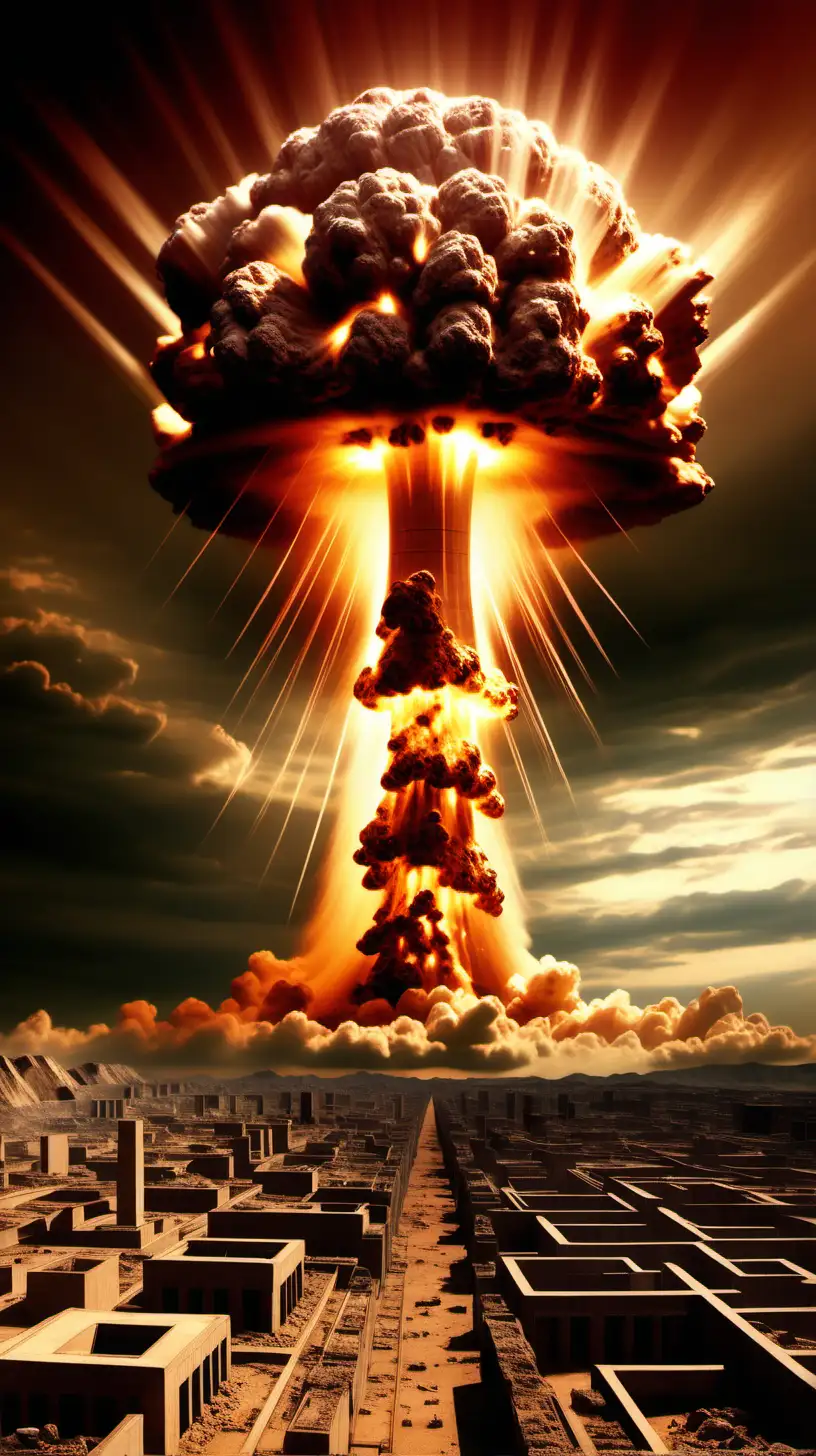 Ancient Nuclear Warfare Unveiling Historical Radiations