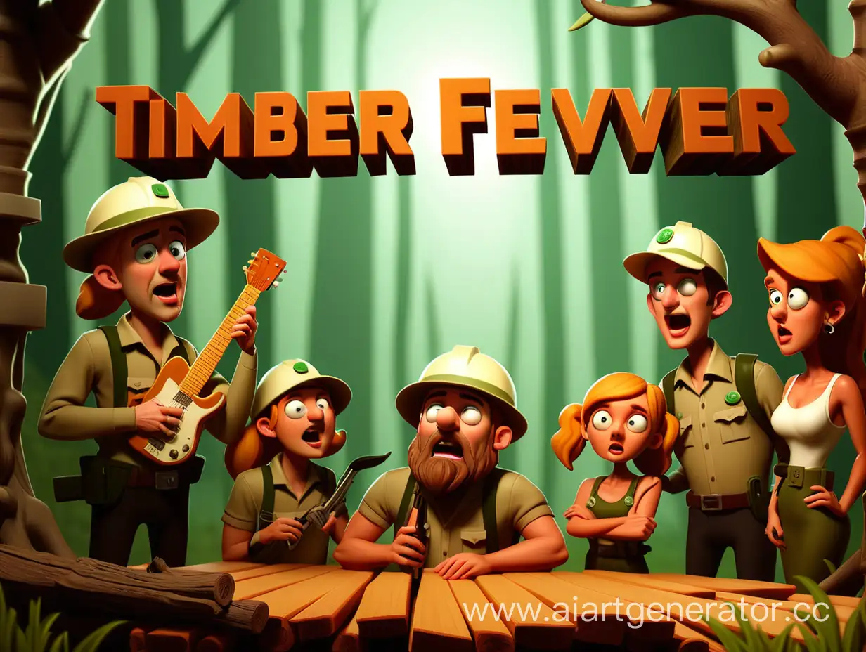 Обложка timber fever 