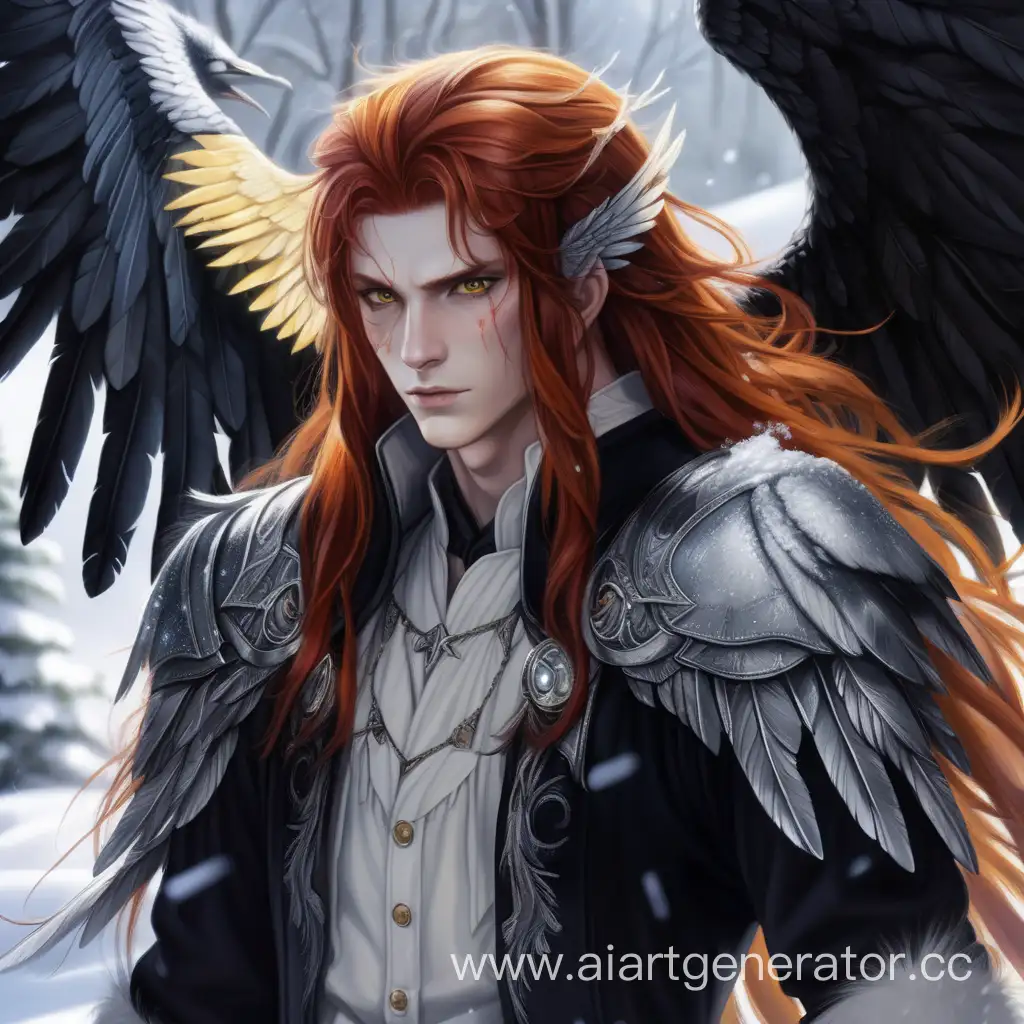 FieryRedHaired-Man-with-Black-Wings-and-Scars