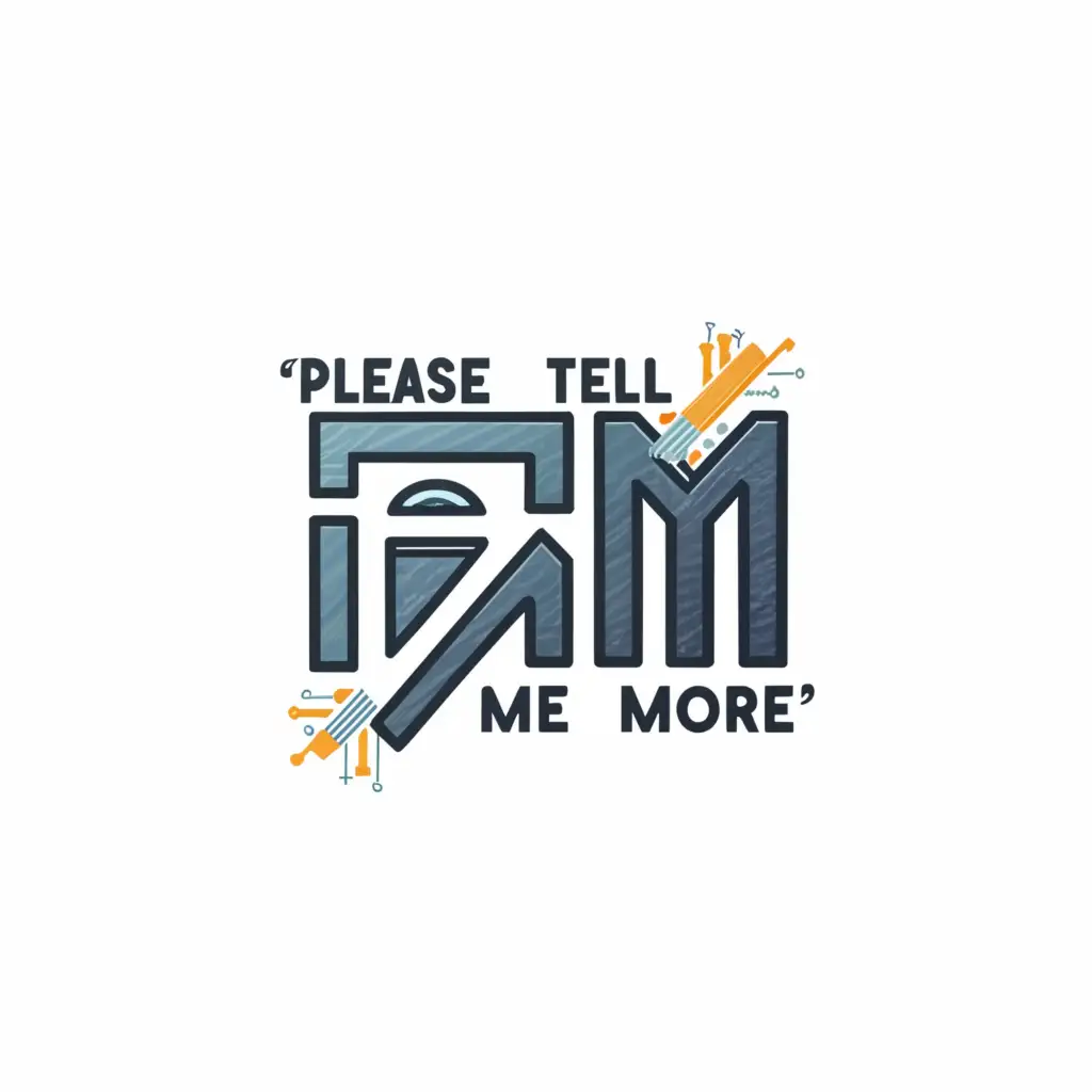 a logo design,with the text "PTMM", main symbol:Create a dynamic and innovative logo for 'Please Tell Me More' (PTMM), a blog dedicated to the exploration and sharing of creative projects in 3D printing, LEGO MOCs, electronics, and programming. The logo should encapsulate the spirit of discovery and the integration of these diverse fields. It should feature a clean, modern typeface with the acronym 'PTMM' prominently displayed. Incorporate visual elements that represent the core topics of the blog, such as a stylized 3D printer nozzle, interlocking LEGO bricks, circuitry patterns, and coding symbols. The design should be versatile, easily recognizable, and scalable for various uses. Aim for a color palette that is vibrant yet professional, reflecting the innovative and educational nature of the blog. The final logo should be presented on a white background with a flat, minimalistic design that conveys the blog's focus on technology and creativity.,Moderate,be used in Technology industry,clear background