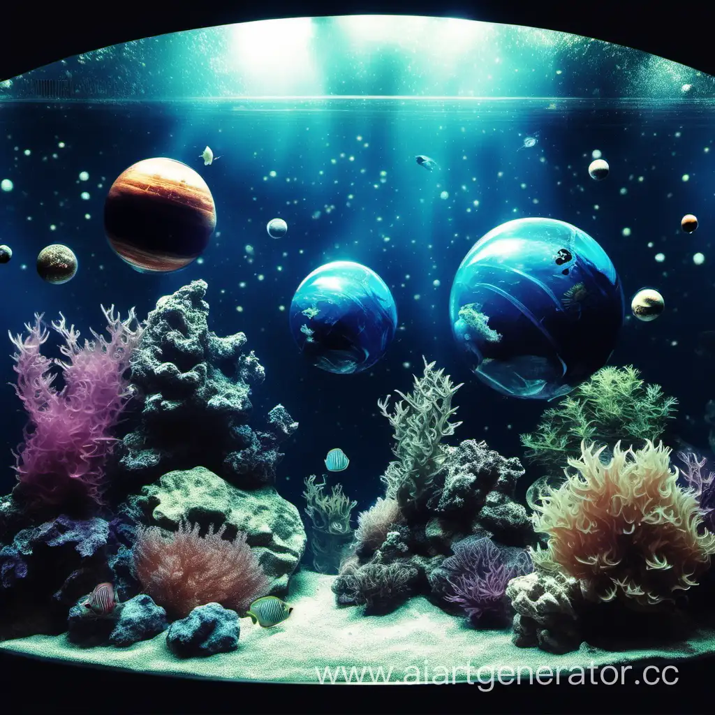 Exquisite-Aquarium-with-Cosmic-Planets