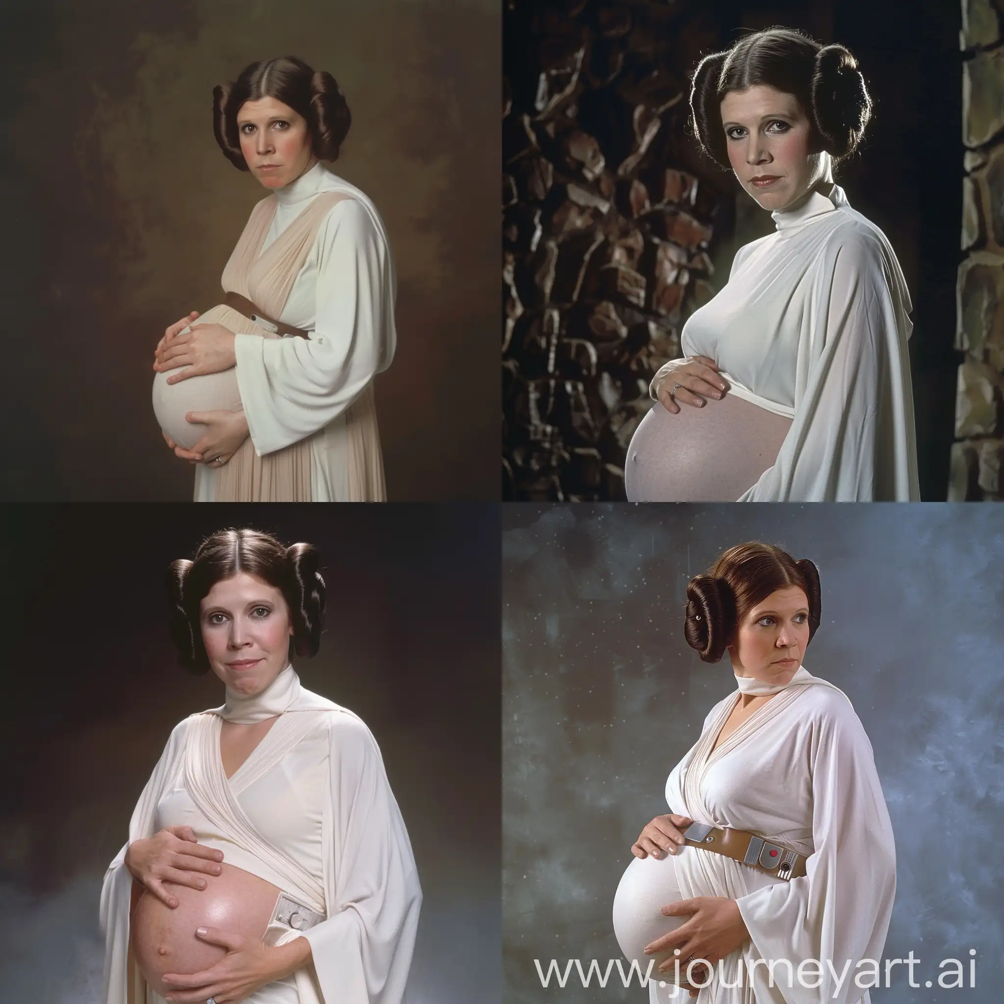 Princess Leia, Very Pregnant